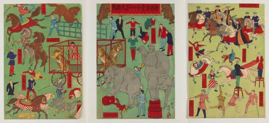 Le plus grand cirque du monde, ère Meiji, 1886